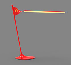 中国风台灯 （红旗台灯）